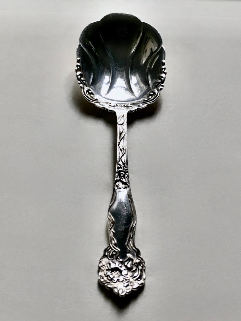 American Silver SP Co. Silver Berry Spoon, C. 1900